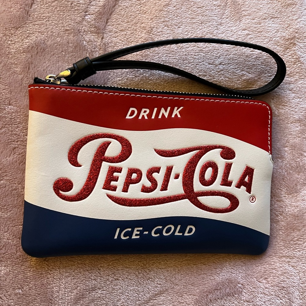 Coach wrist pouch